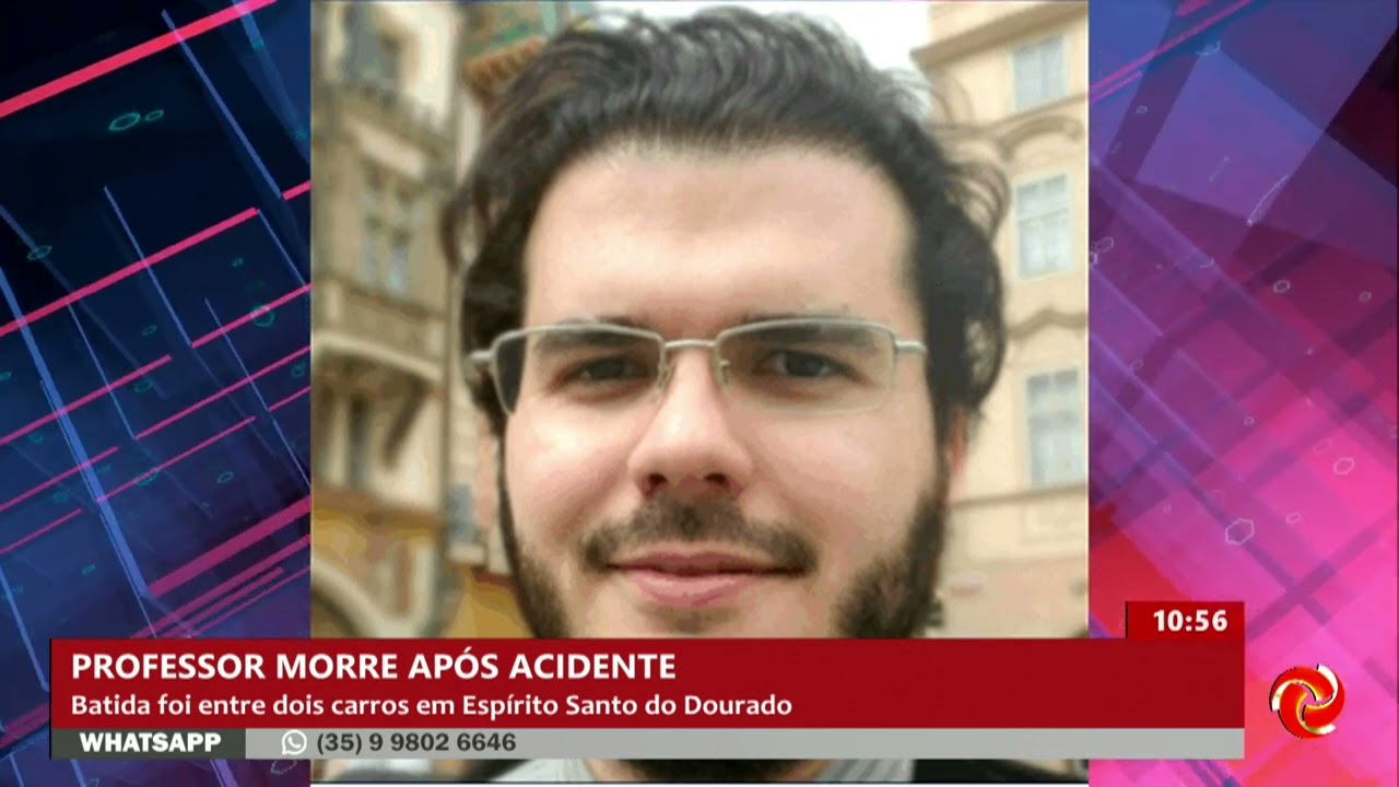 Professor morre após batida grave em Espírito Santo do Dourado