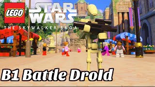 LEGO Star Wars The Skywalker Saga - How To Unlock B1 Battle Droid!
