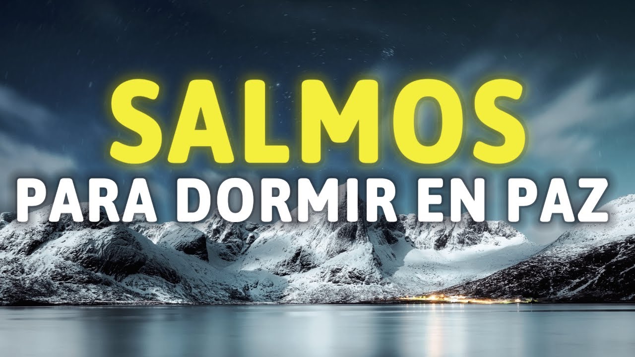 Duerme con la Palabra de Dios | Salmos para dormir | Biblia Hablada | 3 HRS