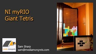 myRIO Giant Tetris V1.0 - Gameplay