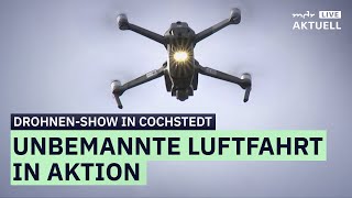 Flugshow in Cochstedt zeigt neueste Drohnen | MDR AKTUELL live