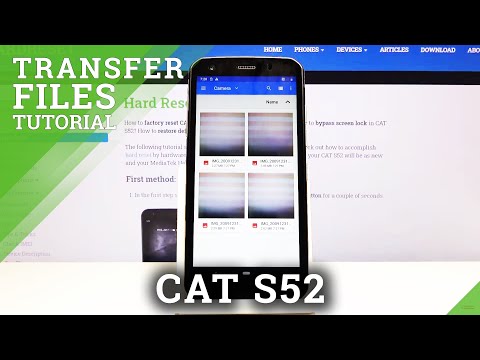 How to Transfer Files in CAT S52  - Move Android Data