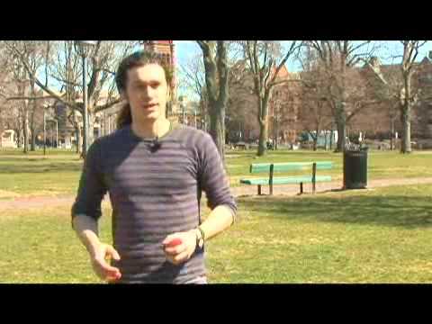 Juggling: Reverse Back Crosses Three Balls Trick