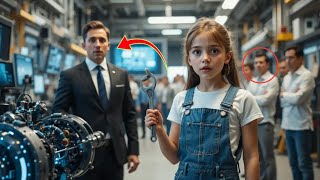 They Laughed at the Janitor’s Kid—Until She Fixed What 10 Engineers Couldn’t! 🤯"
