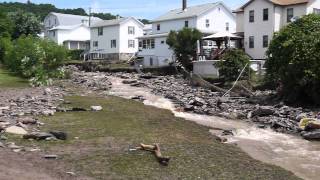 preview picture of video 'Plymouth Pennsylvania Flood Damage 7_3_11 Coal St. Flat Road Prospect St.'