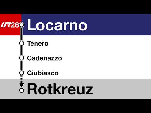 SOB Ansage • IR26 • Begrüssung/Verabschiedung Rotkreuz