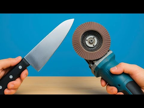 Schärfen Sie jedes Messer in nur 1 Minute rasiermesserscharf! 🔪