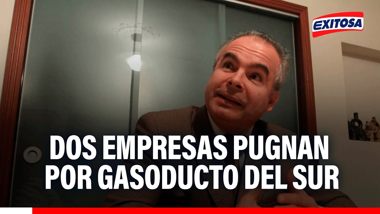 🔴🔵Gobierno ha recibido dos ofertas para gasoductos en el sur, indica Pedro Gamio