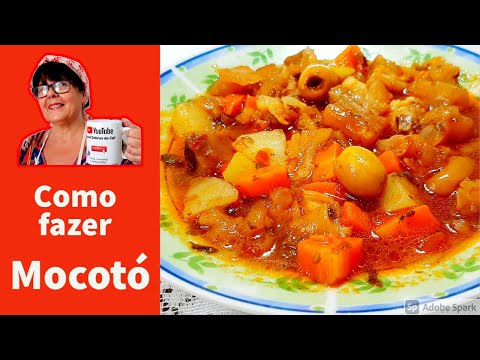 COMO FAZER MOCOTÓ. Receita de mocotó simples e fácil. Mocotó com batata e cenoura.