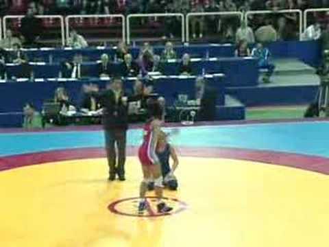 55kg FW GOMIS Anna FRA - CRISTEA Ludmila MDA