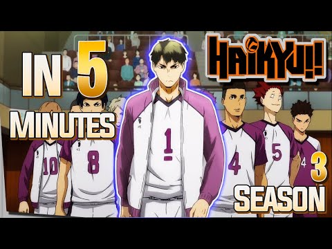 Haikyuu!! Season 3 In Under 5 Minutes