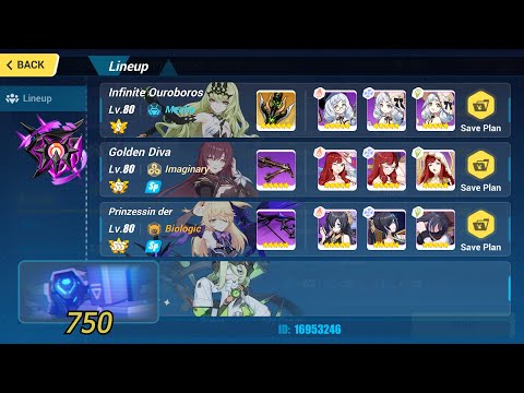 HI3 - Exalted Abyss Nirvana 446D - S0 IO/SS GD/PV 2* Klein - Bloodlust 750 Points