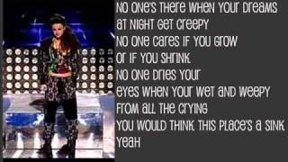 Cher lloyd- Its a hard knock life (Lyrics on screen)