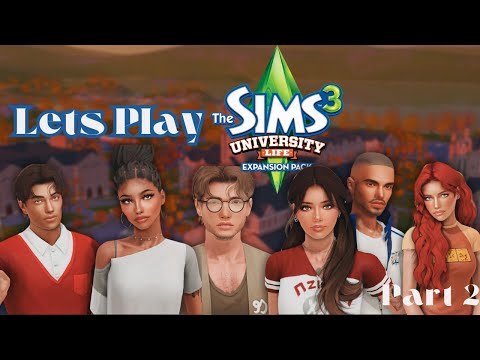 Let’s Play: The Sims 3 University Life🎓📚! A Brand New Henry Hall 🏫 Part 2