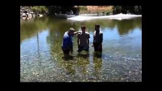 preview picture of video 'Yuba River Baptism'