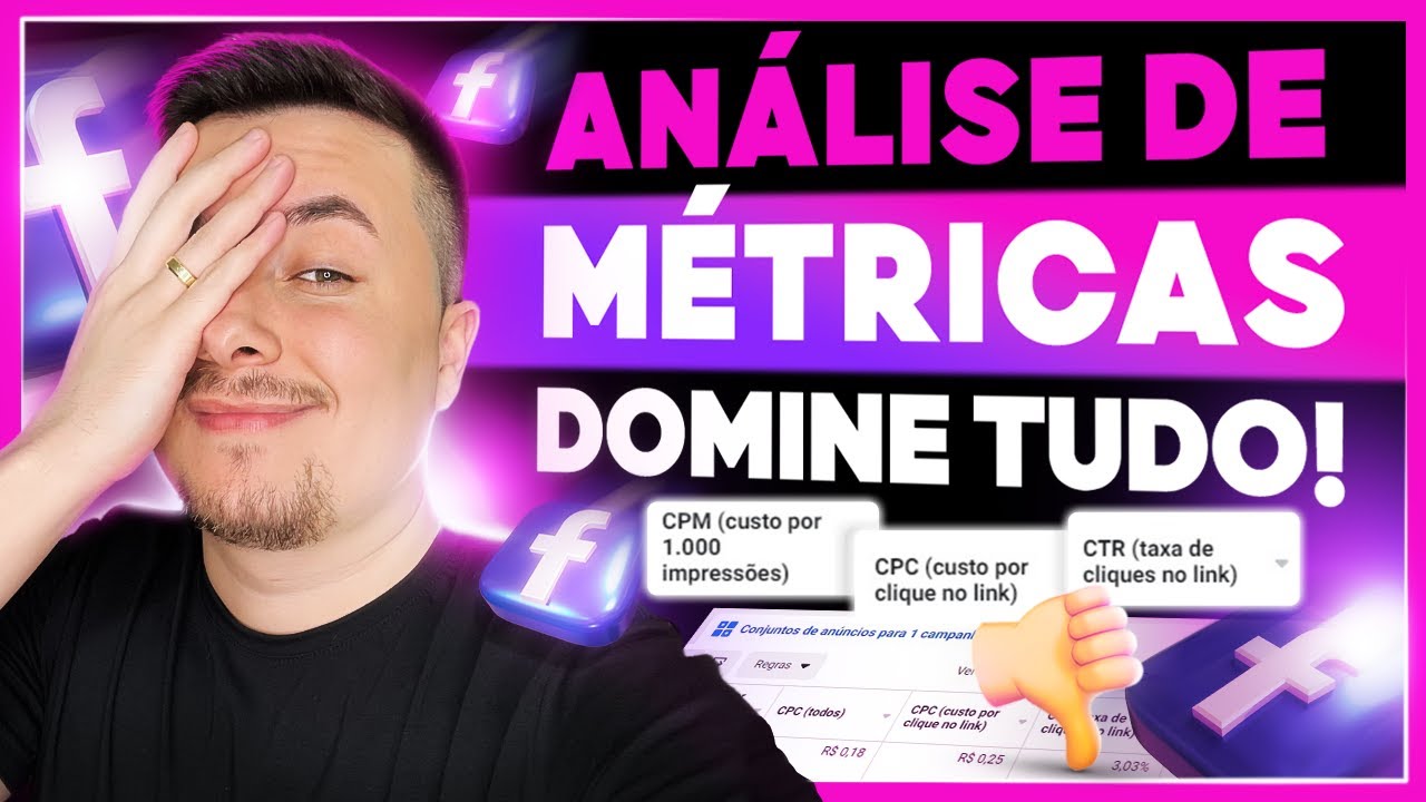 ATUALIZADO 2024! ANÁLISE DE MÉTRICAS FACEBOOK ADS/META ADS – TUTORIAL COMPLETO (TRÁFEGO PAGO)