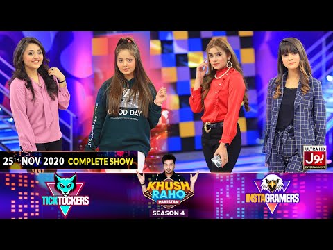 Game Show | Khush Raho Pakistan Season 4 | Instagramers Vs Tick Tockers | 25th November 2020