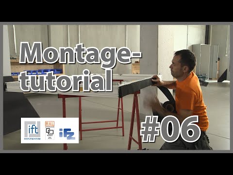 Fenster einbauen - Abdichtung mit Kompriband oder Multifunktionsband | Montagetutorial 06