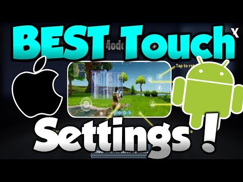 Best Fortnite Mobile Touch Settings Fortnite Mobile Ios Android - 