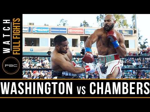 Washington vs Chambers FULL FIGHT: April 30, 2016 - PBC on FOX