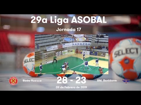LIGA ASOBAL J17: Bada Huesca - BM. Benidorm 28-23