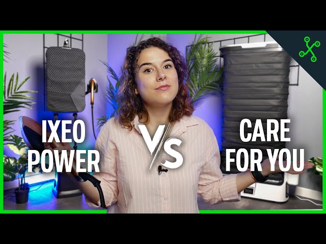 EL MEJOR ROBOT DE PLANCHADO 👔 Cuál me compro Rowenta Care for You vs. Ixeo Power