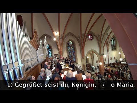 Gegrüßet seist du, Königin [zum Mitsingen] (GL 536)