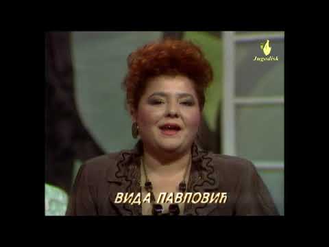 Vida Pavlovic - Ja bih tebe milovala - (Official video 1989)HD