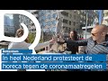 Rotterdamse horecabedrijven protesteren tegen coronaregels