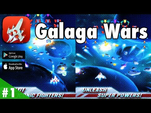 Galaga Wars - iOS / Android Gameplay HD 1080p - Sector 1 & 2
