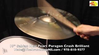 Video thumbnail for Sabian Neil Peart Paragon Crash Brilliant 19'' - The Drum Shop North Shore by Nate Morrison Drums