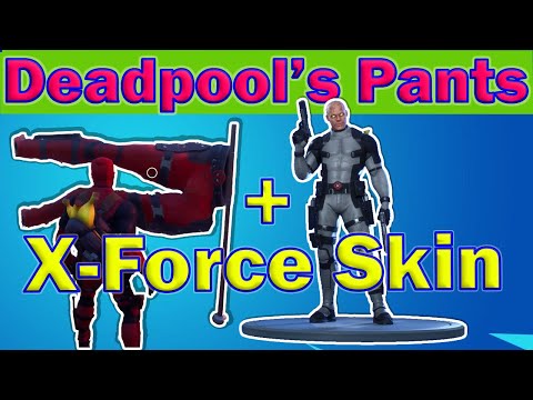 Find Salute Deadpool Pant's Location & How to Unlock X-Force Deadpool Skin in Fortnite