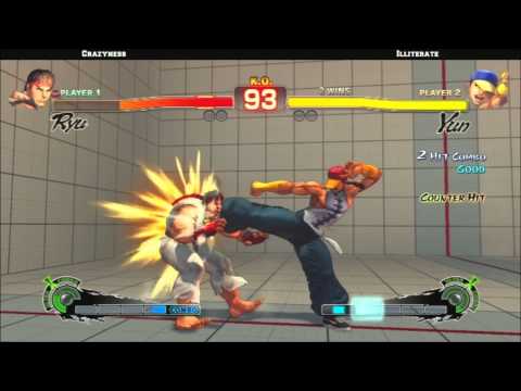 TGA #2 - SSF4 AE2012 - RCG Crazyness vs Illiterate - W2