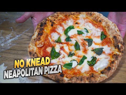 How to Make Easy No Knead NEAPOLITAN PIZZA DOUGH with Dry Yeast