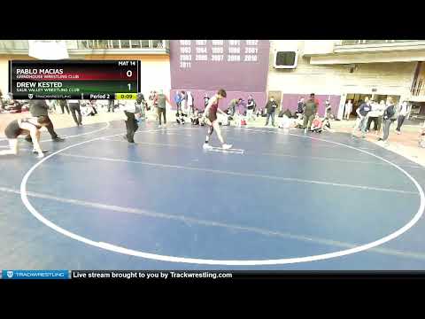 145 Lbs Cons. Round 2 - Pablo Macias, Grindhouse Wrestling Club Vs Drew Kested, Sauk Valley Wrestl