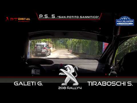 GALETI GIULIANO  - TIRABOSCHI STEFANO - OBC PS 5 S.POTITO B 9°RALLY DEL MATESE