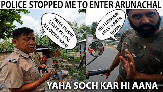 Arunachal Pradesh ki solo ride me ye dikkat aagai | Police ne rok lia entry karne se | 7 SISTERS S2