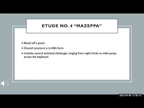 <p>#103 The Transcendental Studies of Franz Liszt</p>