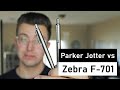 Parker Jotter vs Zebra F 701 | Battle of The Budget EDC Pens
