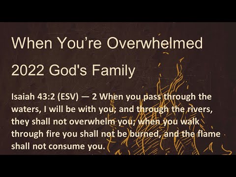 When overwhelmed, 2 Chronicles 20. Neville Buchanan, 020622am