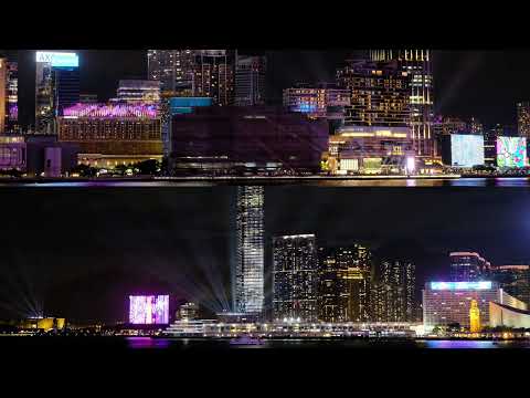 A Symphony of Lights V5 - Hong Kong Harbour Fiesta Kownloon Testing 2022-06