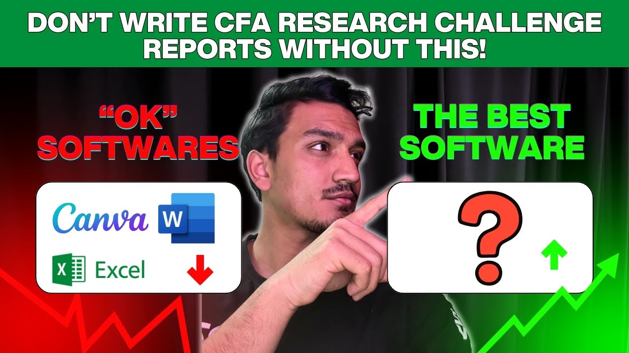 Best Tool to Write Equity Research Report for CFA Research Challenge