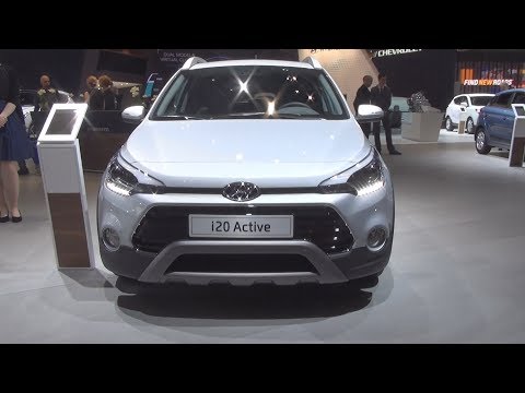 Hyundai i20 Active 1.0 T-GDi Vertex (2016) Exterior and Interior