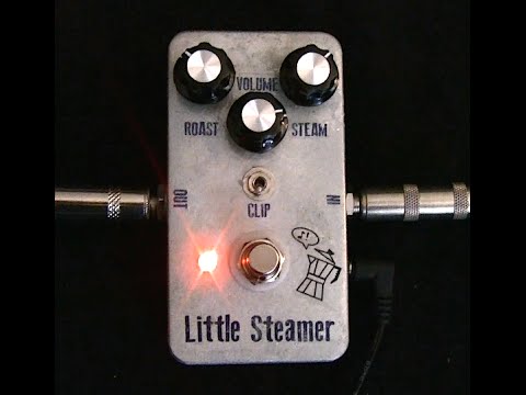 JDM Pedals "Little Steamer" Demo - Customized Harmonic Percolator