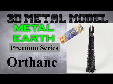 Metal Earth Premium Series Build - Lord of the Rings Orthanc