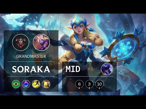 Soraka Mid vs Ryze - BR Grandmaster Patch 9.23