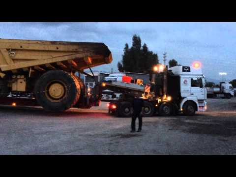Dump Truck Komatsu 785-5 Alysandratos special transport