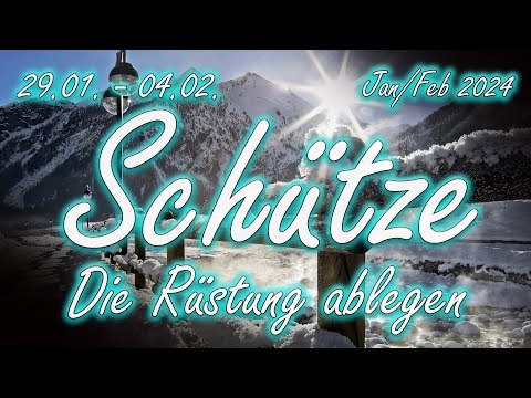 Schütze/Sagittarius 29.01. - 04.02. Januar 2024 : DIe Rüstung ablegen