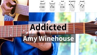 Addicted Guitar Tutorial - Amy Winehouse
