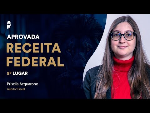 RECEITA FEDERAL: Conheça Priscila Acquarone, aprovada em 8° lugar para Auditor Fiscal